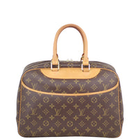 Louis Vuitton Deauville Bowling Vanity Monogram Front