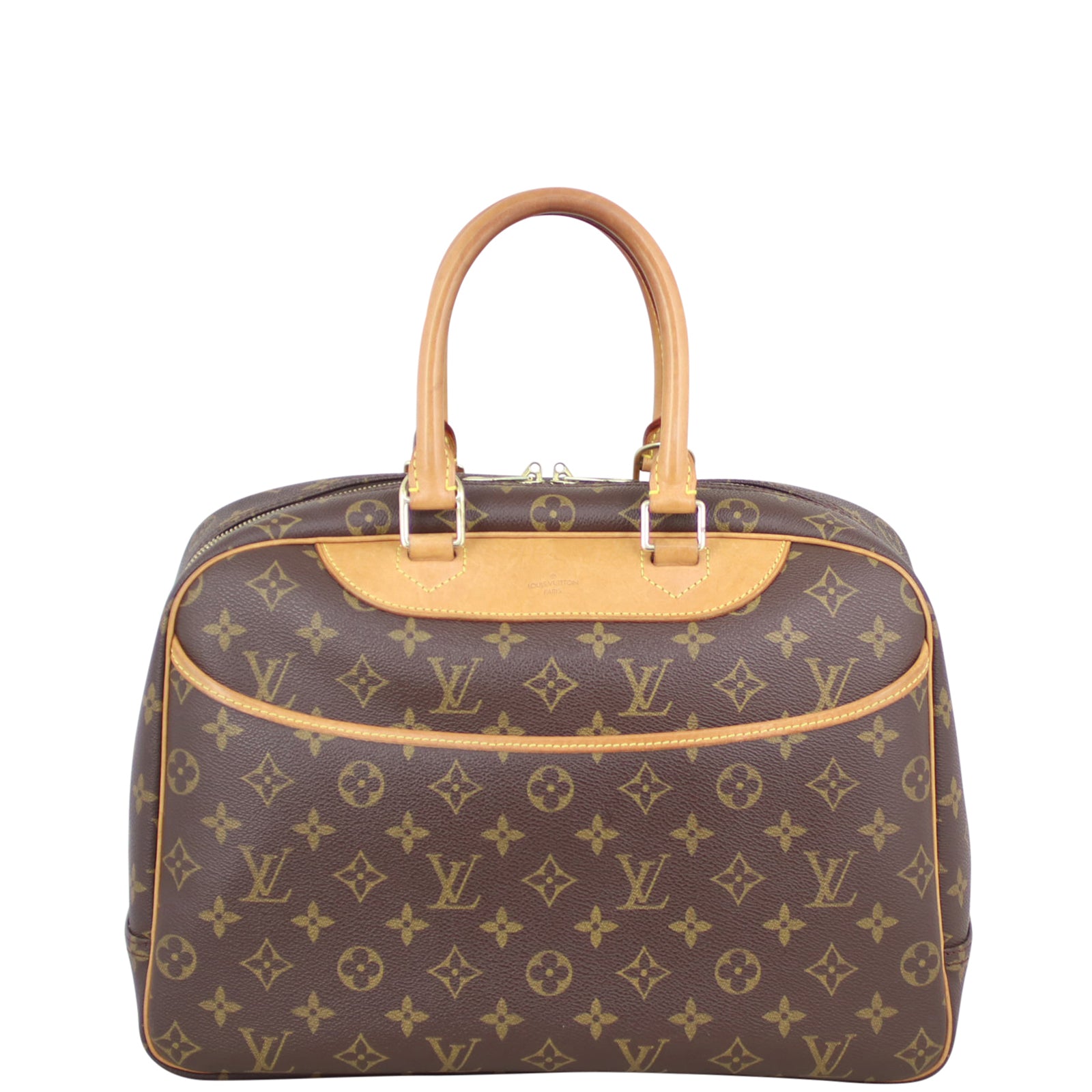 Louis Vuitton Deauville Bowling Vanity Monogram Front
