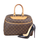 Louis Vuitton Deauville Bowling Vanity Monogram Shoe
