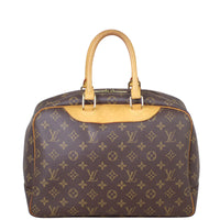 Louis Vuitton Deauville Bowling Vanity Monogram Back