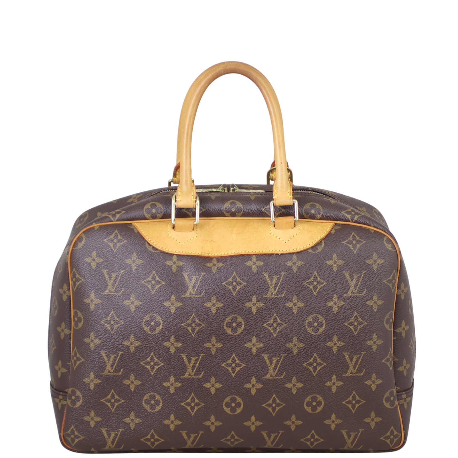Louis Vuitton Deauville Bowling Vanity Monogram Back