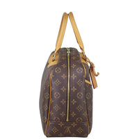 Louis Vuitton Deauville Bowling Vanity Monogram Side