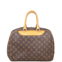 Louis Vuitton Deauville Bowling Vanity Monogram Back