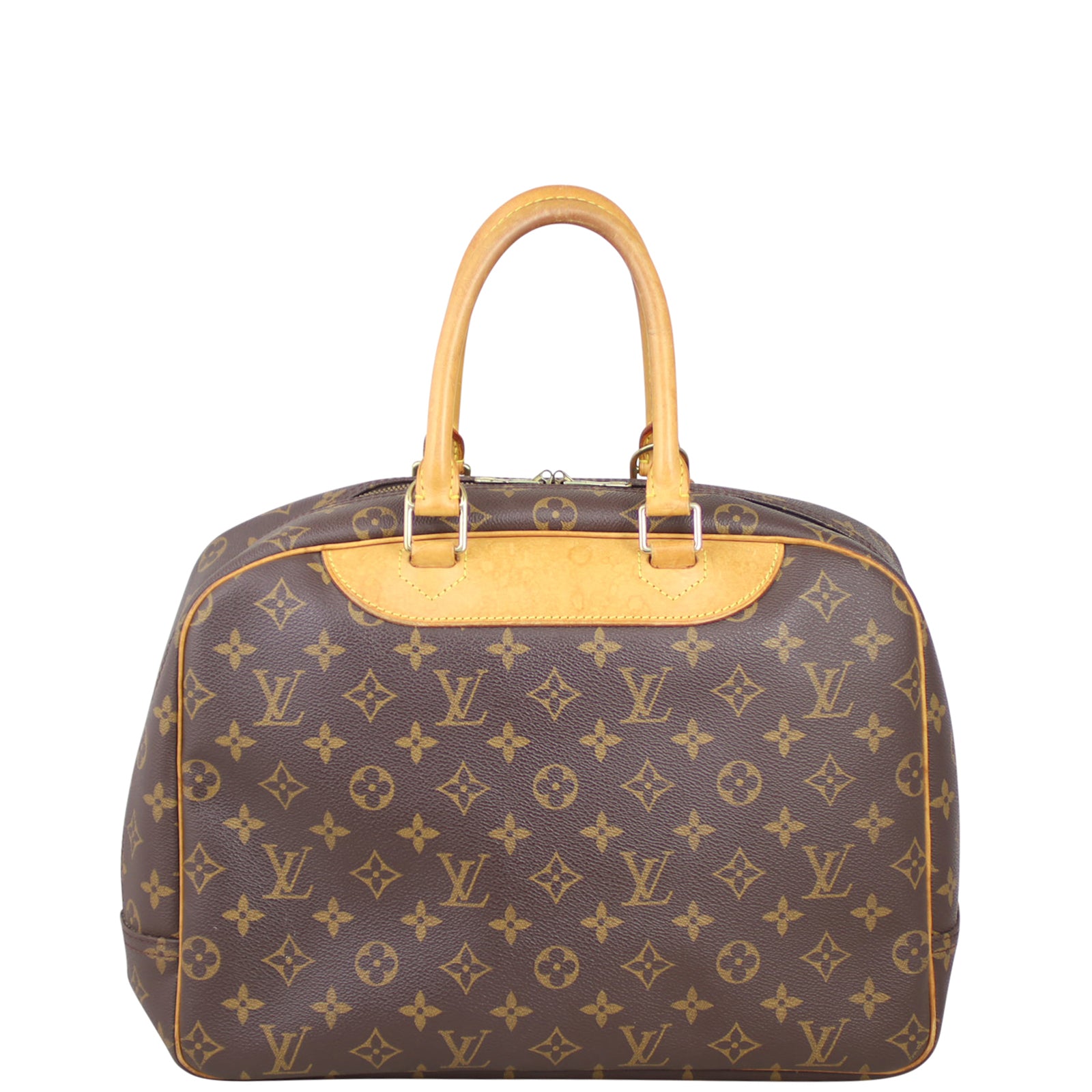 Louis Vuitton Deauville Bowling Vanity Monogram Back