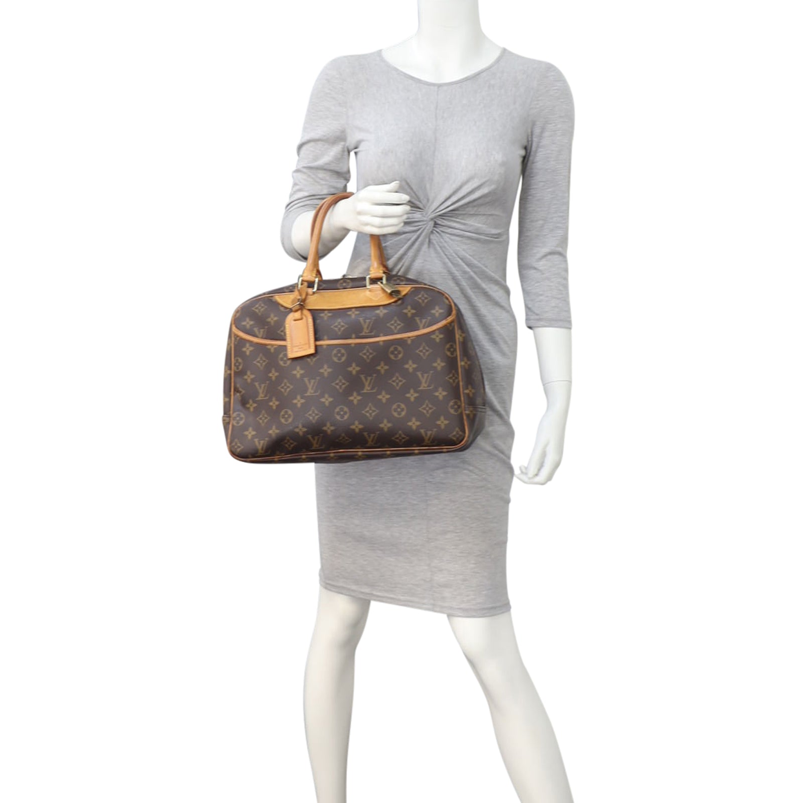 Louis Vuitton Deauville Bowling Vanity Monogram Mannequin