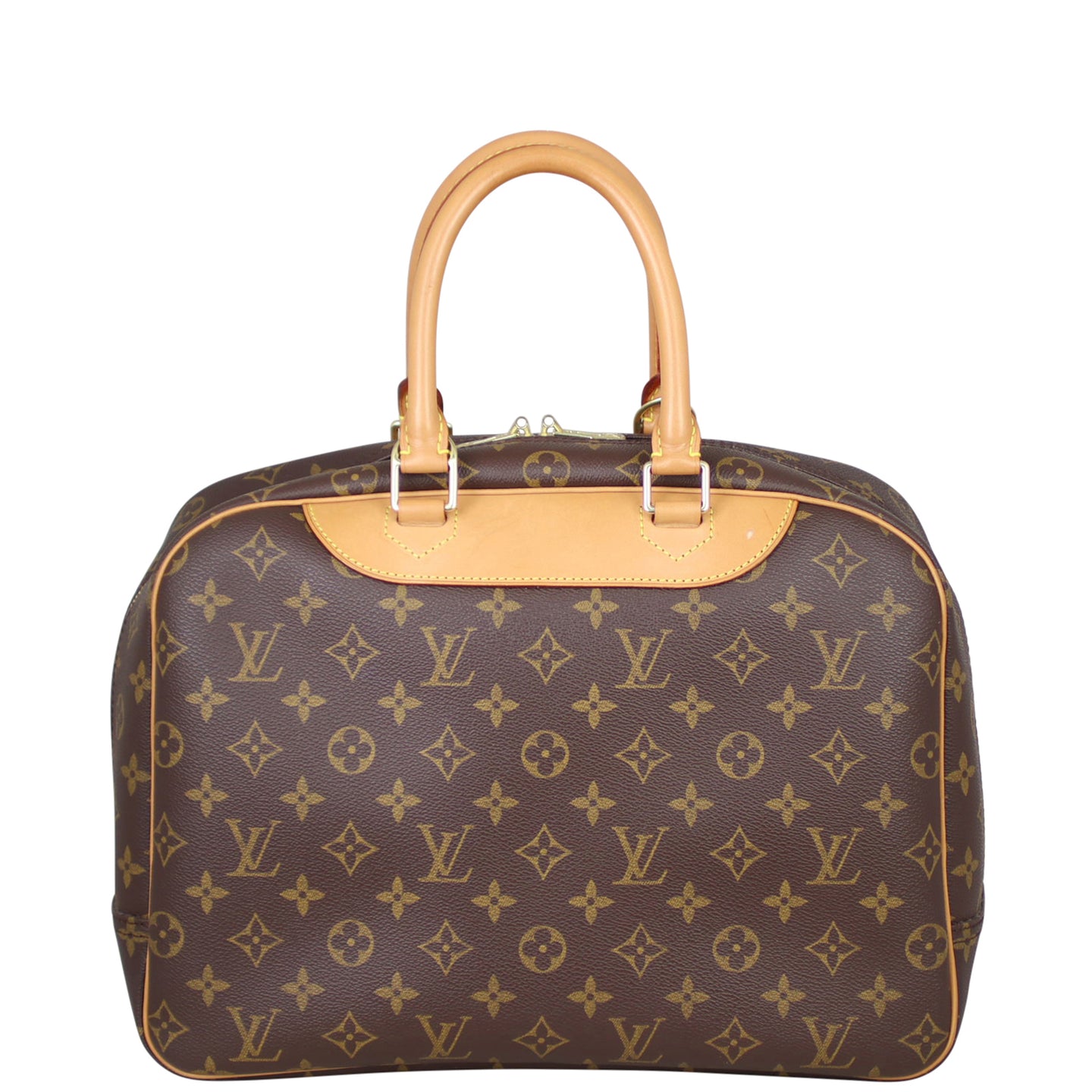 Louis Vuitton Deauville Bowling Vanity Monogram Back