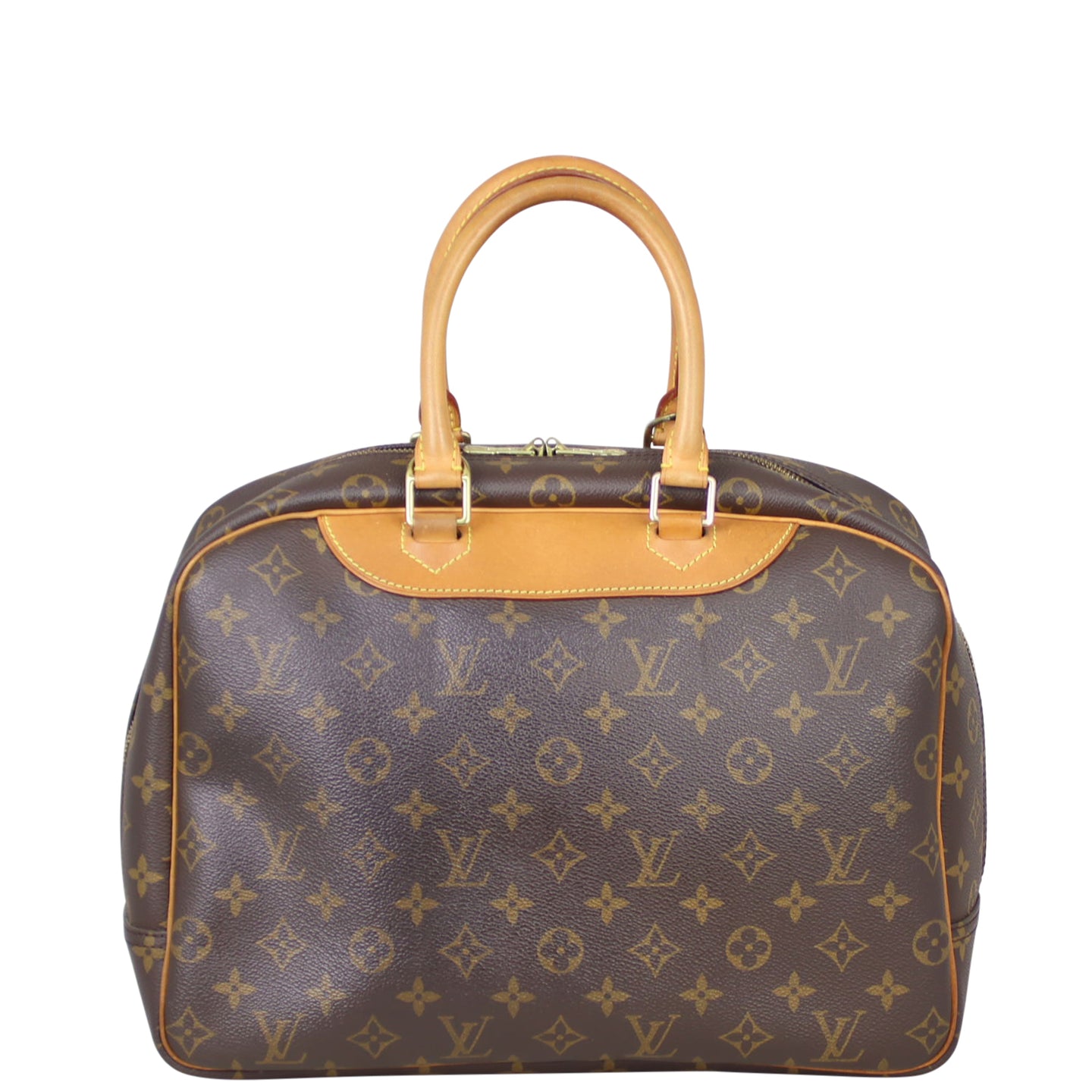 Louis Vuitton Deauville Bowling Vanity Monogram Back