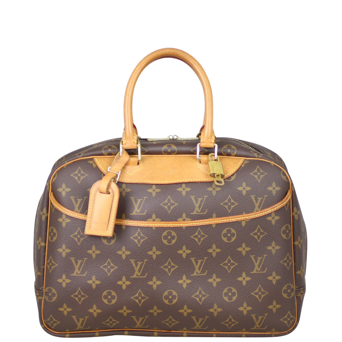 Louis Vuitton Deauville Bowling Vanity Monogram Front