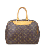 Louis Vuitton Deauville Bowling Vanity Monogram Back