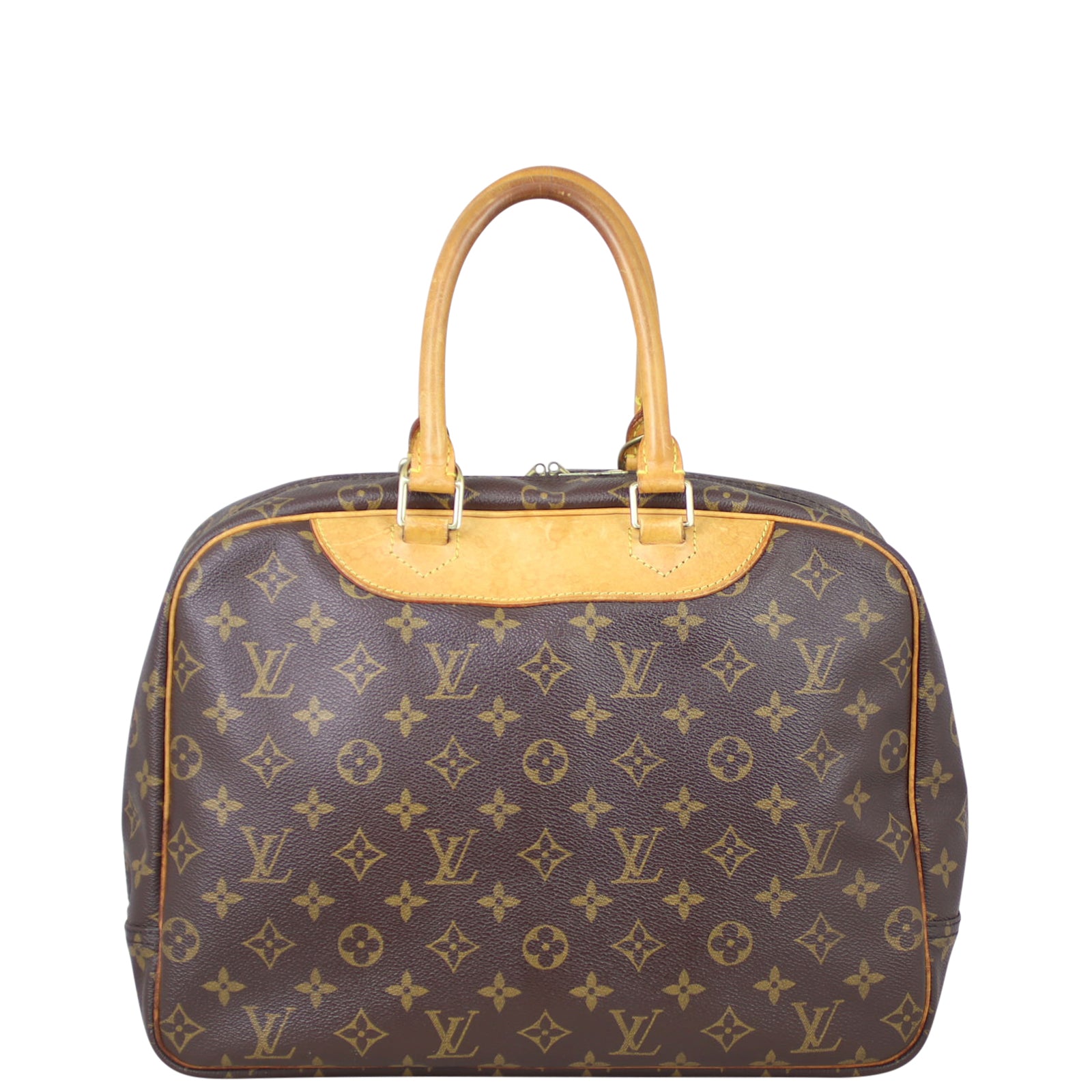 Louis Vuitton Deauville Bowling Vanity Monogram Back