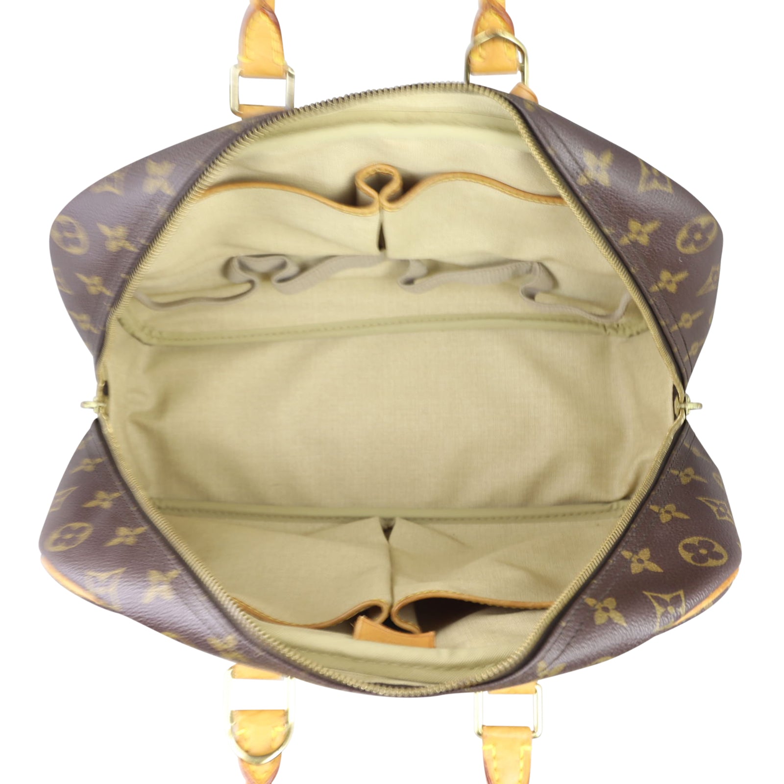 Louis Vuitton Deauville Bowling Vanity Monogram Whole interior