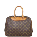 Louis Vuitton Deauville Bowling Vanity Monogram Back