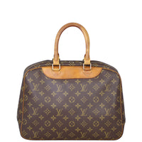 Louis Vuitton Deauville Bowling Vanity Monogram Back