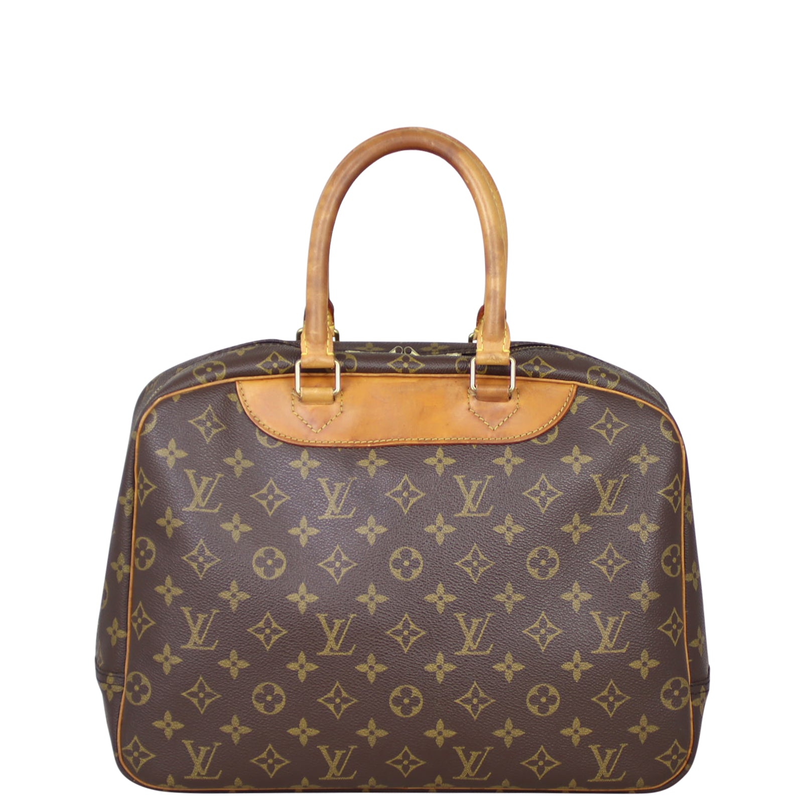 Louis Vuitton Deauville Bowling Vanity Monogram Back