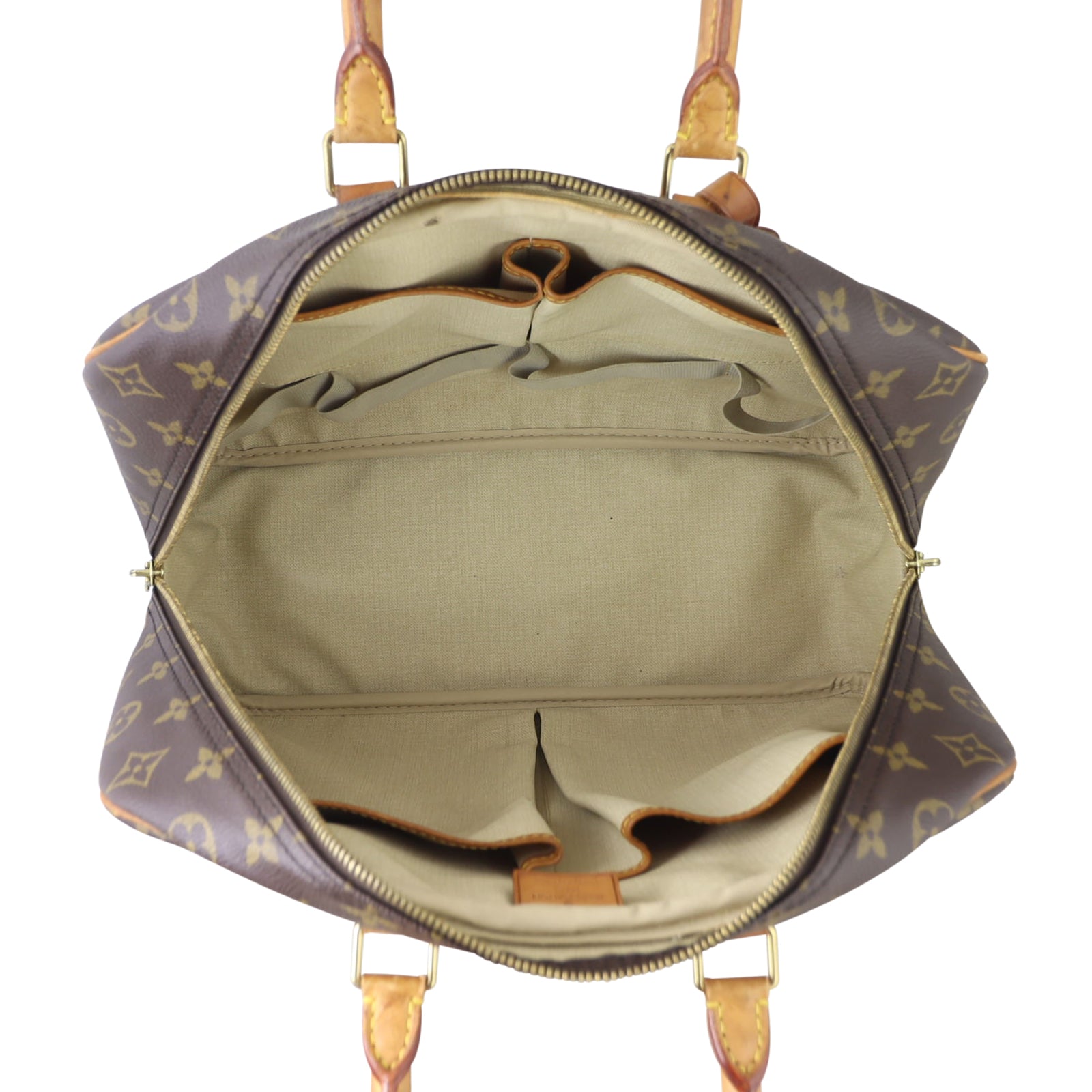 Louis Vuitton Deauville Bowling Vanity Monogram Whole interior