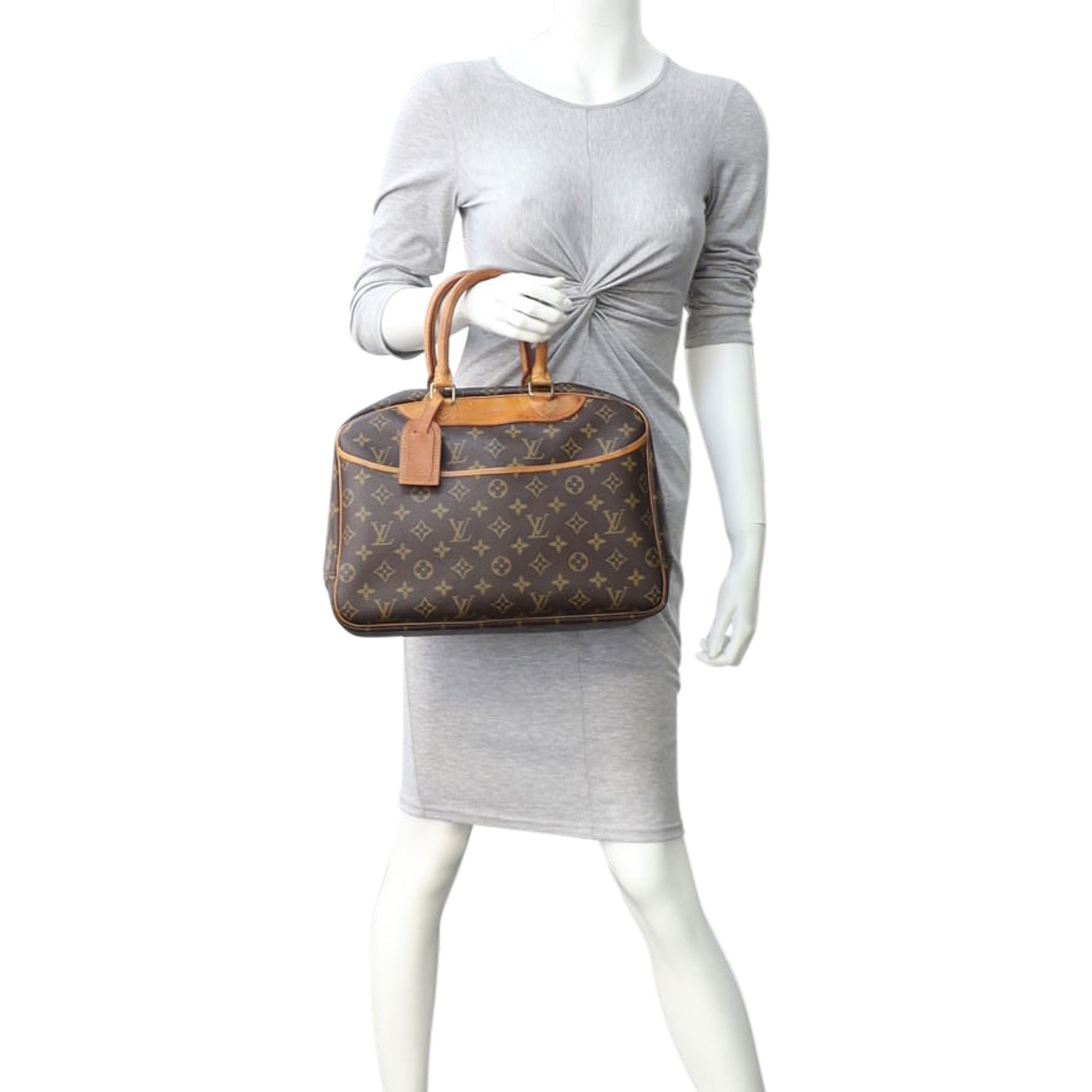 Louis Vuitton Deauville Bowling Vanity Monogram Mannequin