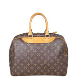 Louis Vuitton Deauville Bowling Vanity Monogram Back