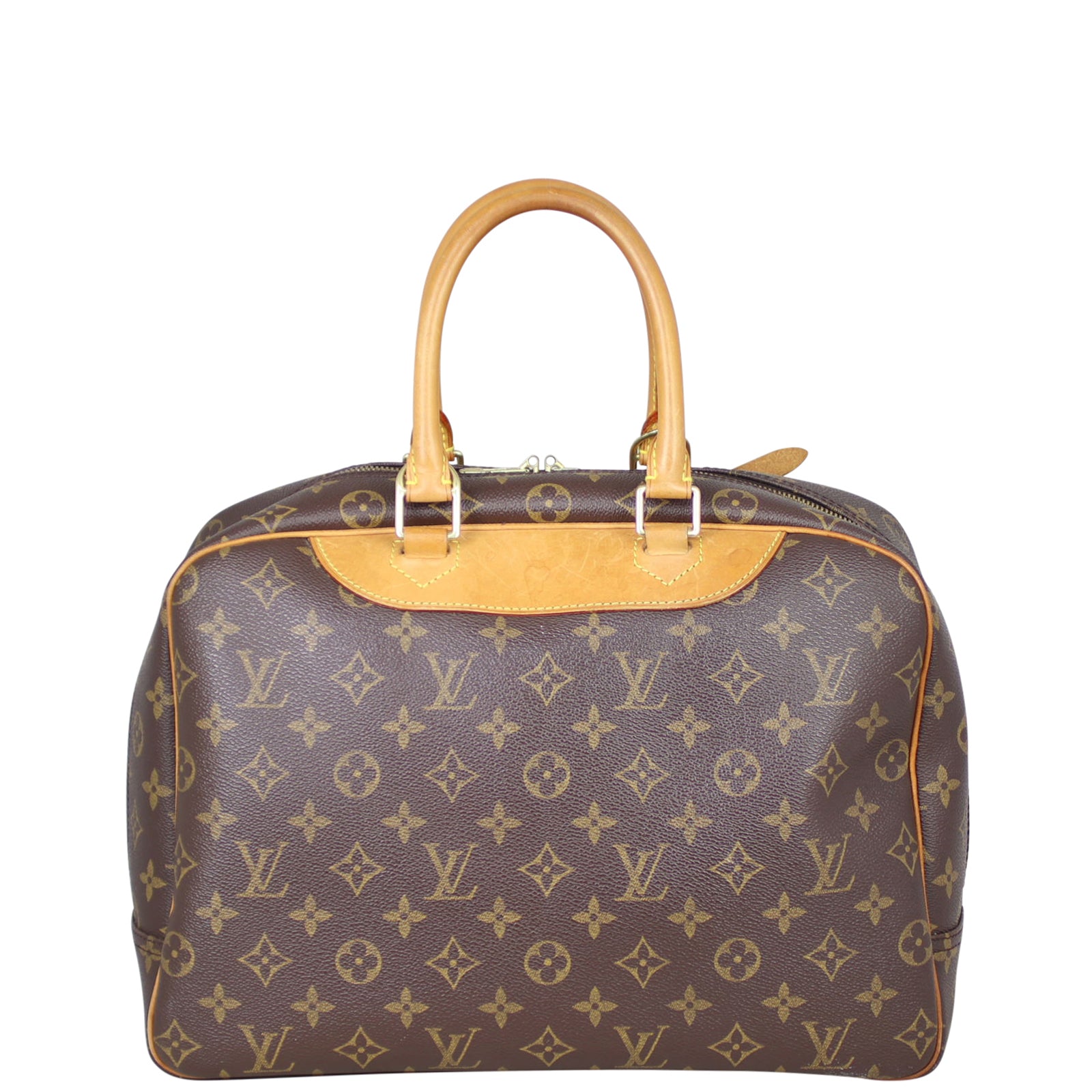 Louis Vuitton Deauville Bowling Vanity Monogram Back
