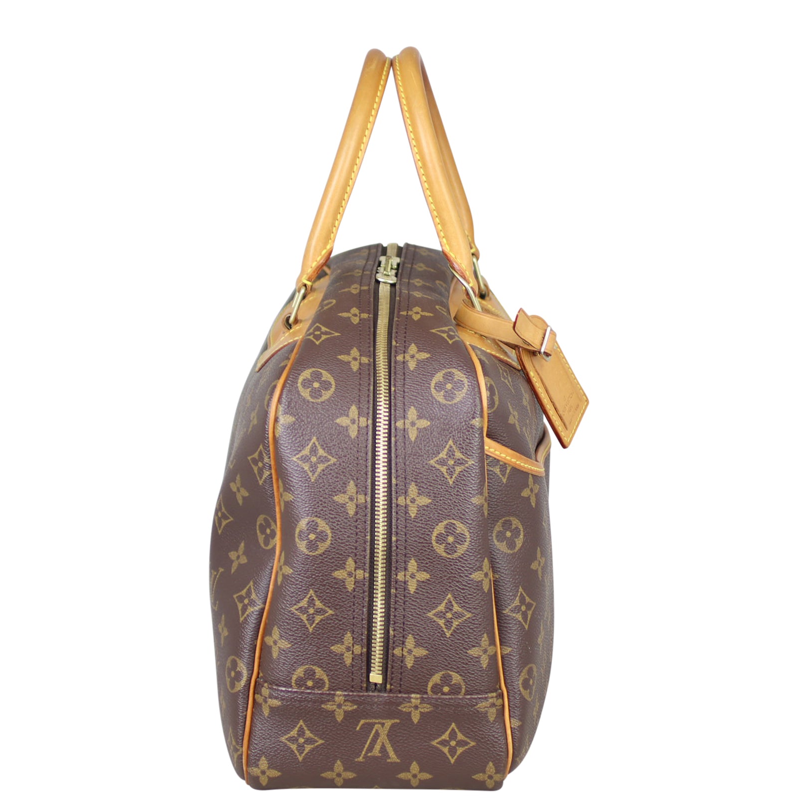 Louis Vuitton Deauville Bowling Vanity Monogram Side