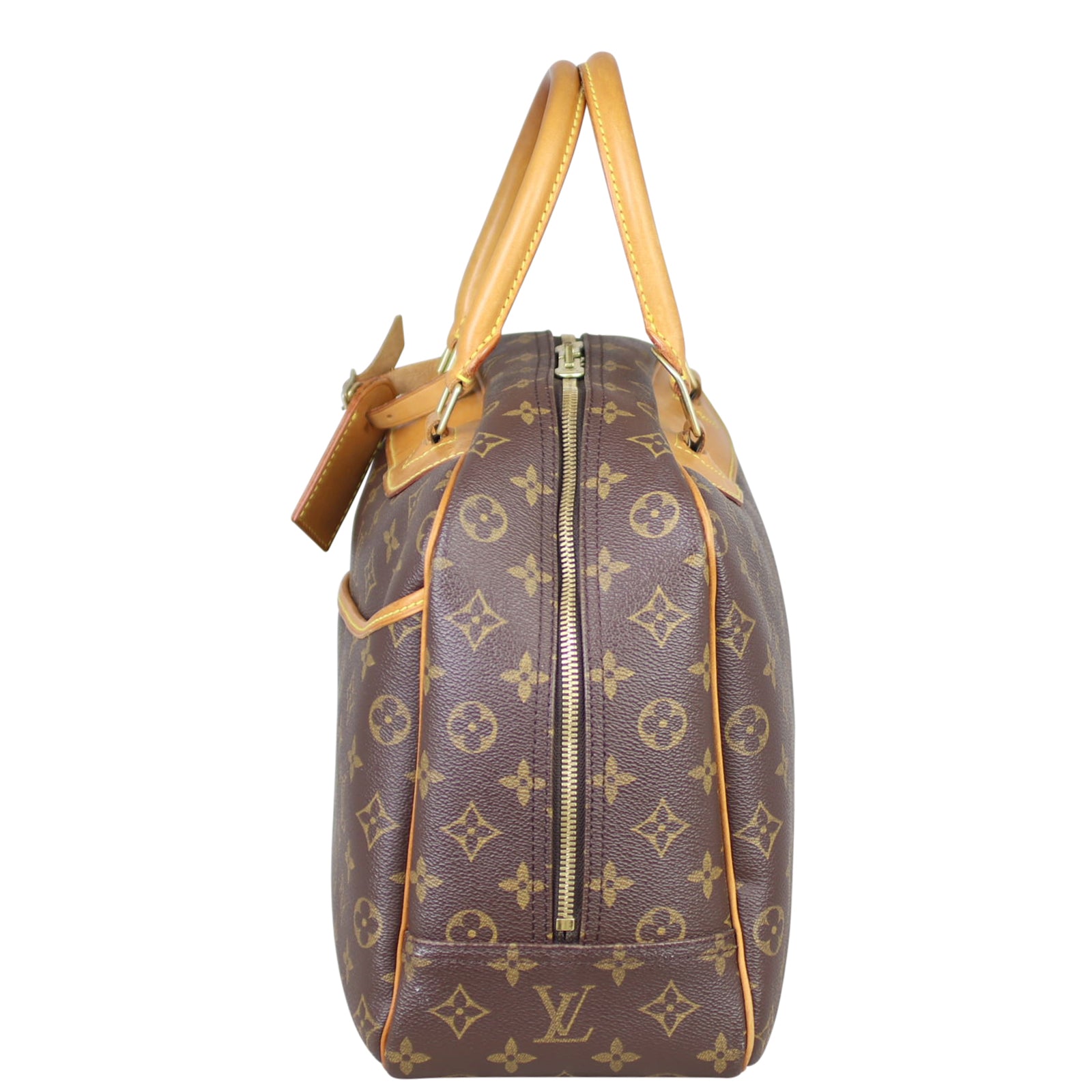 Louis Vuitton Deauville Bowling Vanity Monogram Side