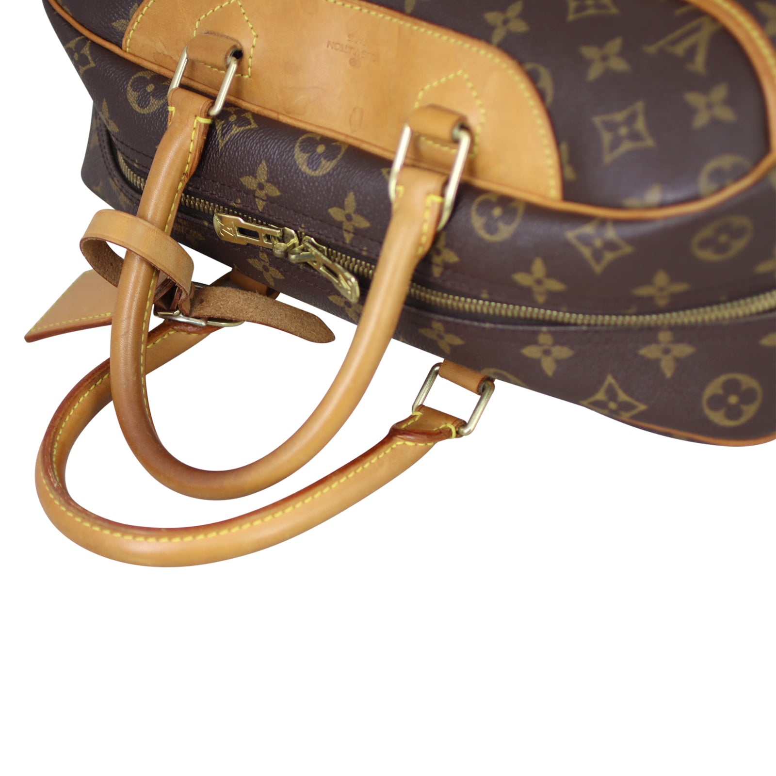 Louis Vuitton Deauville Bowling Vanity Monogram Corner