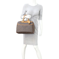 Louis Vuitton Deauville Bowling Vanity Monogram Mannequin