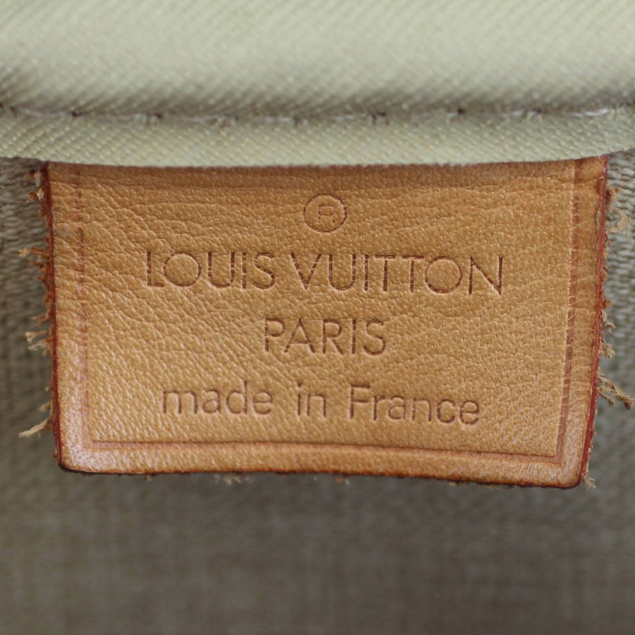 Louis Vuitton Deauville Bowling Vanity Monogram Stamp