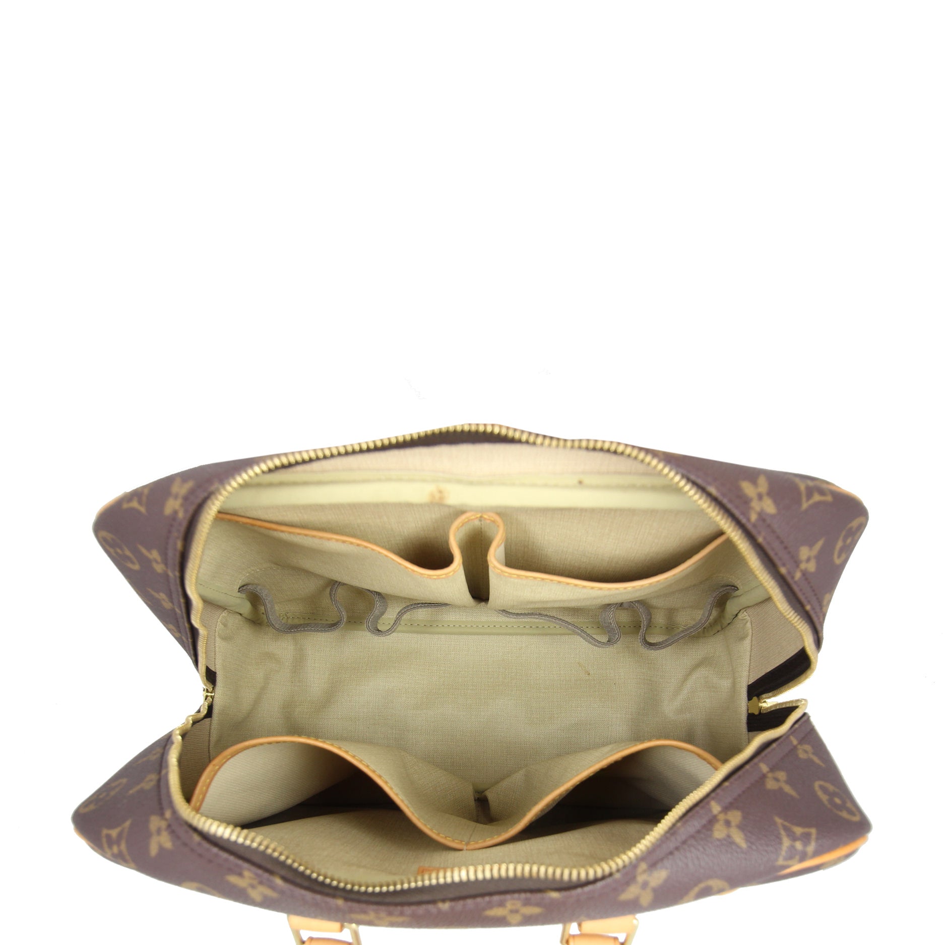 Louis Vuitton Deauville Bowling Vanity Monogram Interior