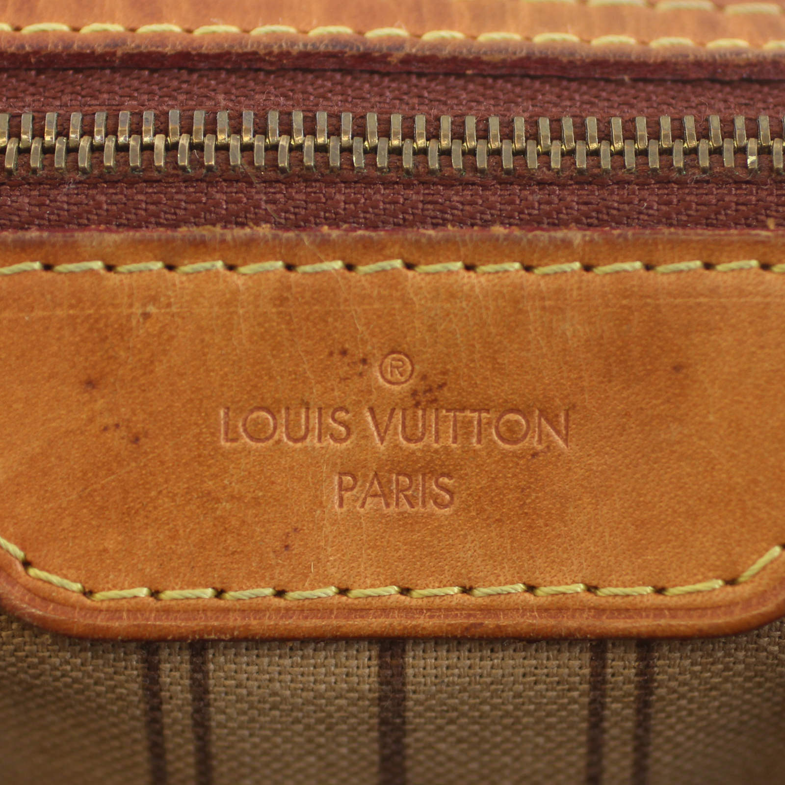 Louis Vuitton Delightful PM Monogram Bag Stamp