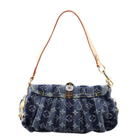 Louis Vuitton Monogram Denim Pleaty Raye Customisable Bag Back