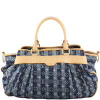 Louis Vuitton Denim Cruise Raye Cabas GM Front