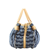 Louis Vuitton Denim Cruise Raye Cabas GM Left