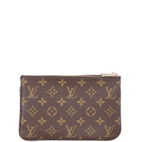 Louis Vuitton Double Zip Pochette Monogram Vivienne Xmas Shanghai Back