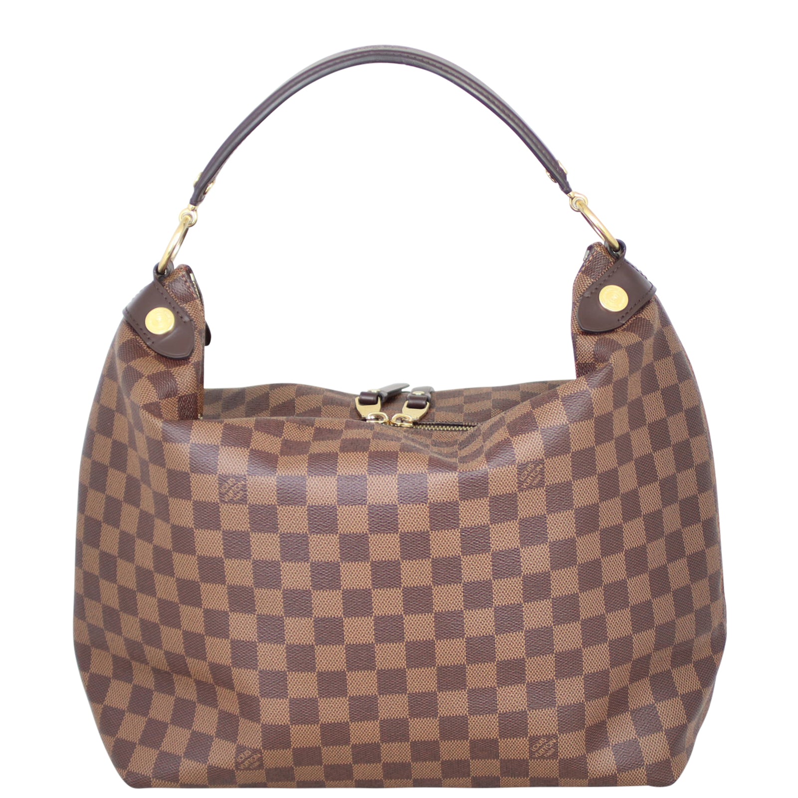 Louis Vuitton Duomo Hobo Damier Ebene Back