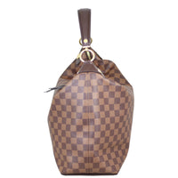 Louis Vuitton Duomo Hobo Damier Ebene Side