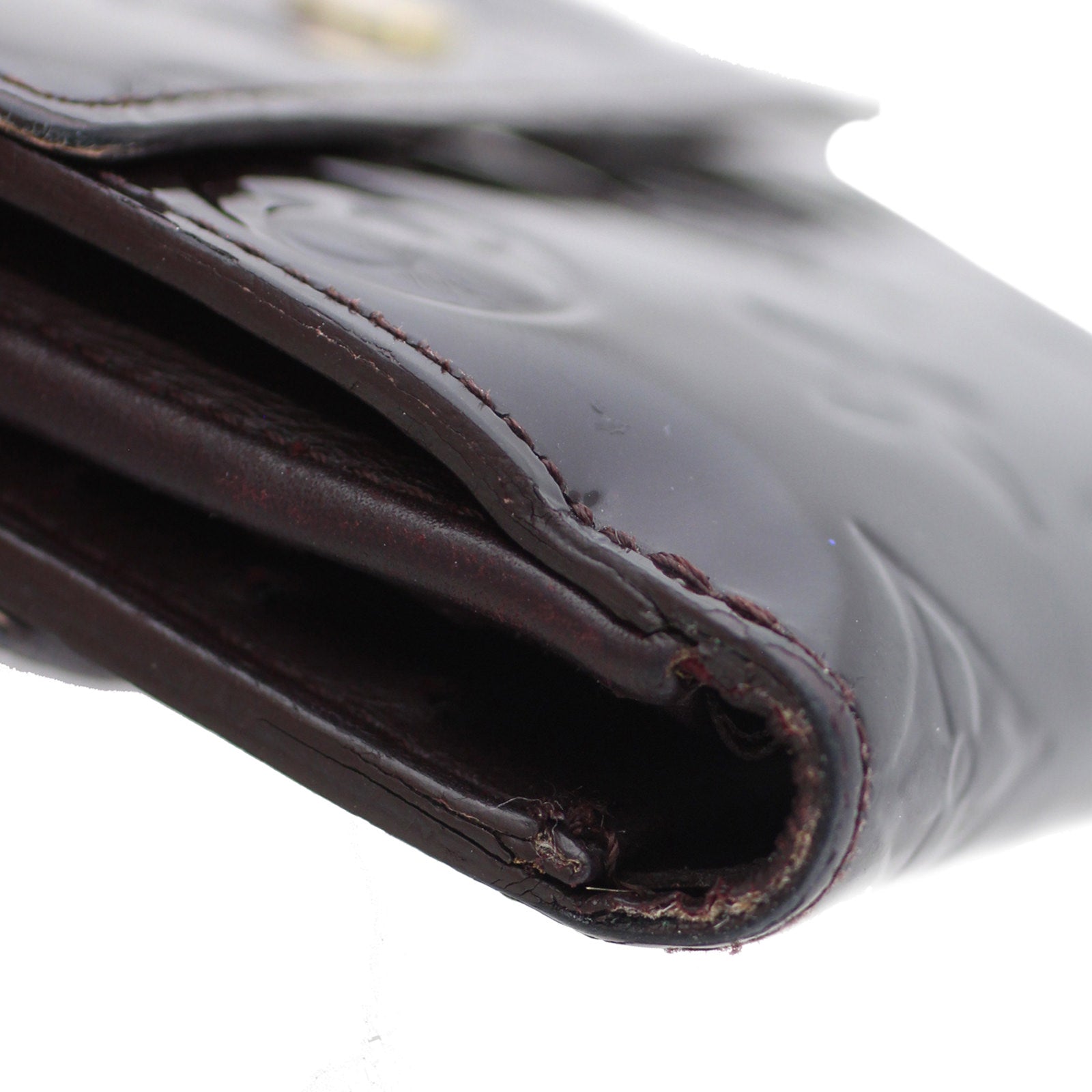 Louis Vuitton Elise Wallet Monogram Vernis Lining