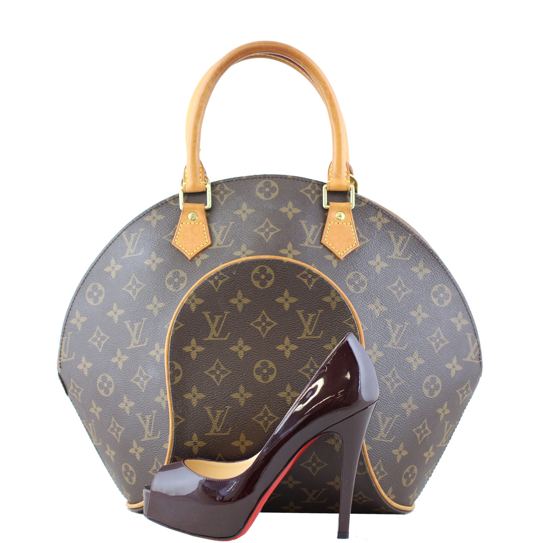 Louis Vuitton Ellipse MM Monogram Scale