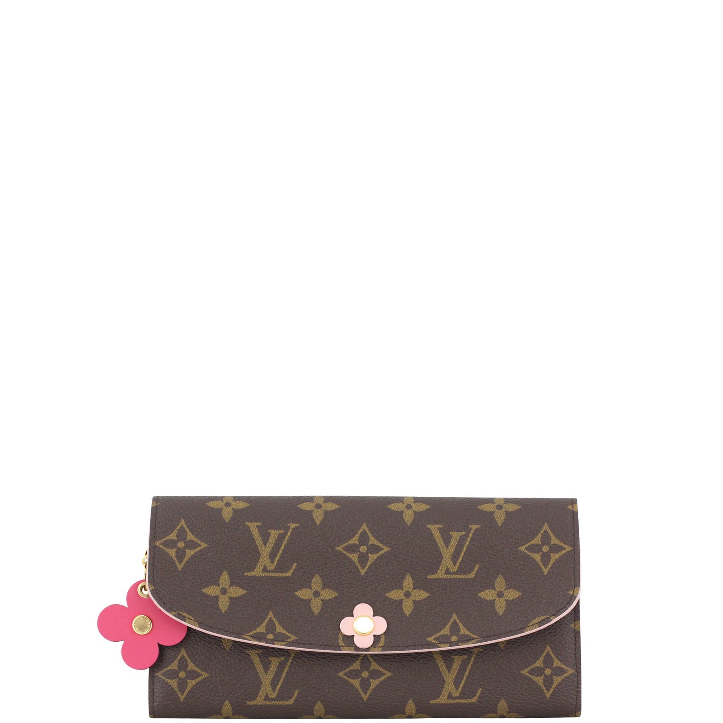 Louis Vuitton Emilie Wallet Monogram Blooming Flowers Front