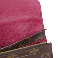 Louis Vuitton Emilie Wallet Monogram – Fuchsia Corner