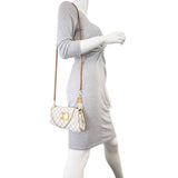 Louis Vuitton Eva Pochette Damier Azur Mannequin