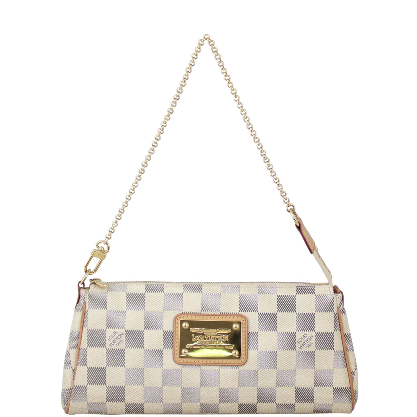 Louis Vuitton Eva Pochette Damier Azur Front