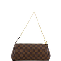 Louis Vuitton Eva Pochette Damier Ebene Back