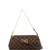 Louis Vuitton Eva Pochette Damier Ebene Front