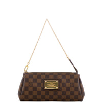 Louis Vuitton Eva Pochette Damier Ebene Front