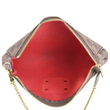 Louis Vuitton Eva Pochette Damier Ebene Interior