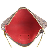 Louis Vuitton Eva Pochette Damier Ebene Interior