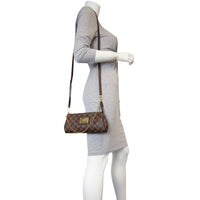 Louis Vuitton Eva Pochette Damier Ebene Mannequin
