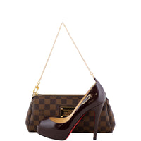 Louis Vuitton Eva Pochette Damier Ebene Scale