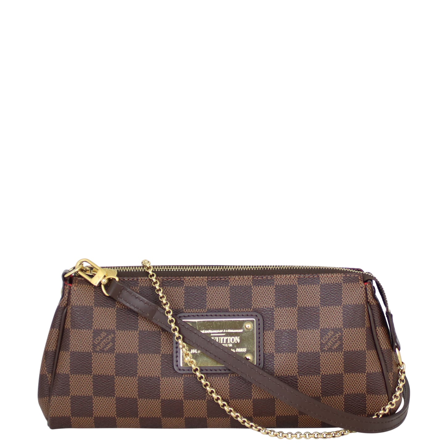 Louis Vuitton Eva Pochette Damier Ebene Front