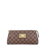 Louis Vuitton Eva Pochette Damier Ebene Front